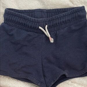 Cat & Jack Navy Blue Girls' Knit Shorts with Drawstring